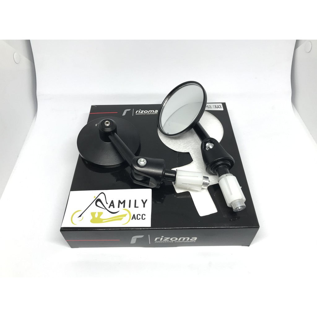 Spion jalu bar end bulat rizoma mirror motor nmax xsr aerox vario 150 sepeda pcx vixion mio lexi dll