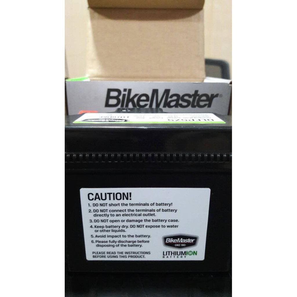 KO341 Aki Suzuki Skywave BikeMaster DLFP-5ZS 12V-6A Lithium Ion azdEo