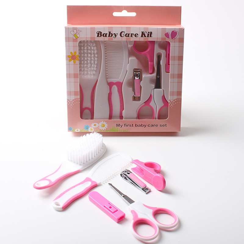 |COD&TERMURAH| BABY CARE KIT SET 6 IN1 Manicure Set Perlengkapan Bayi Set Newborn  Baby / Sisir bayi / Kado Lahiran Bayi / Set Perlengkapan Bayi Baru Lahir / Gunting Kuku Bayi / Sisir Rambut Bayi / Gunting Kuku Bayi-6