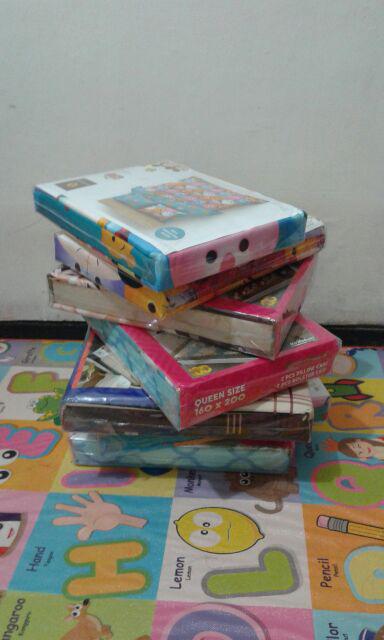 Sprei Kendra 160x200 Ts- Queen Size 160 - Wajah Lucu Ts Anak - Sp
