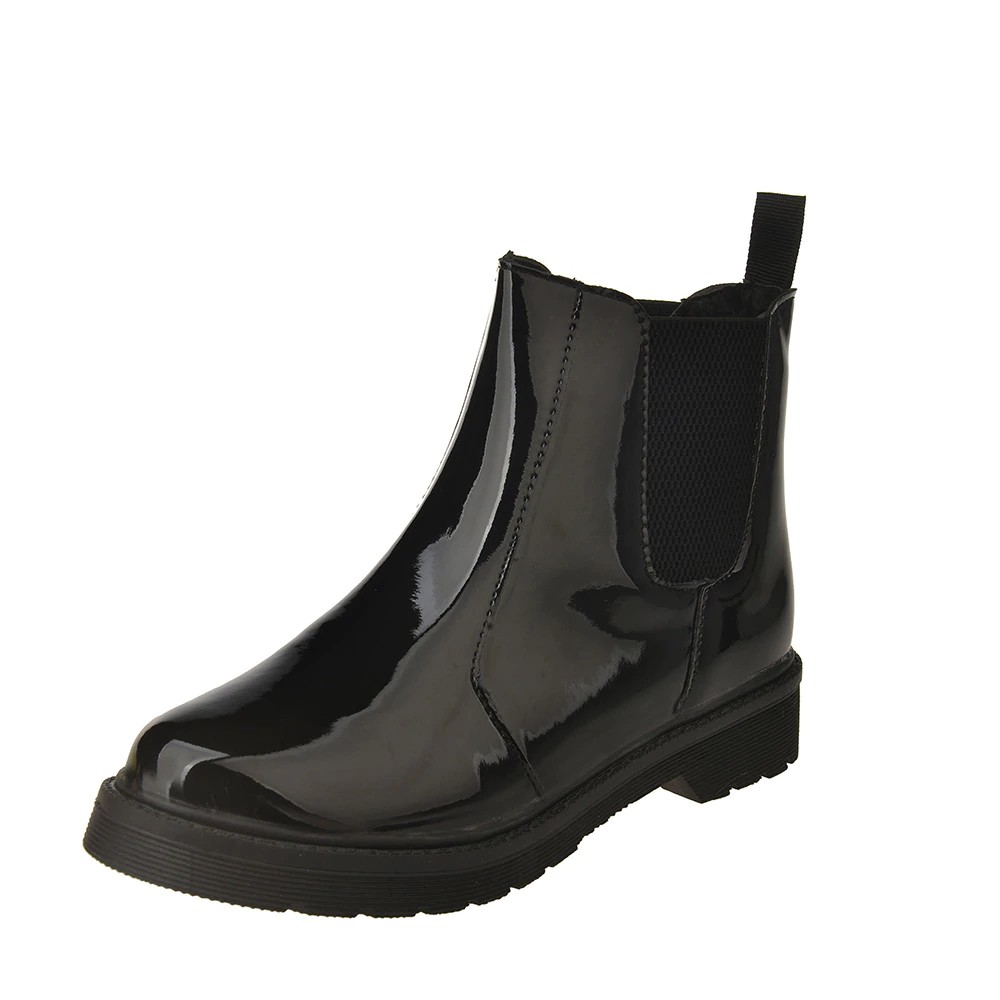 soft leather short boots