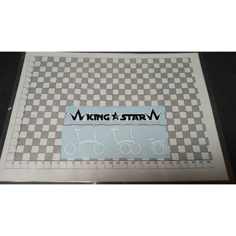 stiker sepeda lipat universal