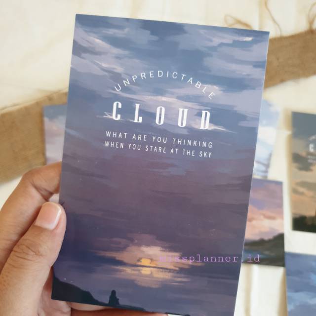 

Postcard kartu pos cloud awan gambar langit