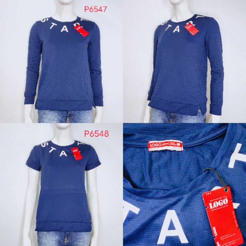 NEW T-Shirt LOGO JEANS Wanita Terbaru AP6547 AP6548 AP137RJK