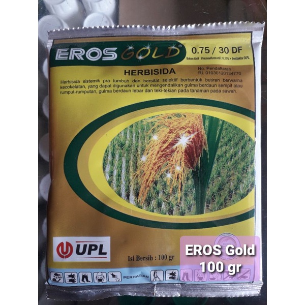 EROS GOLD Herbisida sistemik untuk padi Pra tumbuh 100gr