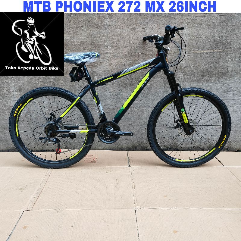 Sepeda Gunung MTB Phoenix 172 MX 26Inch Hi-ten stell