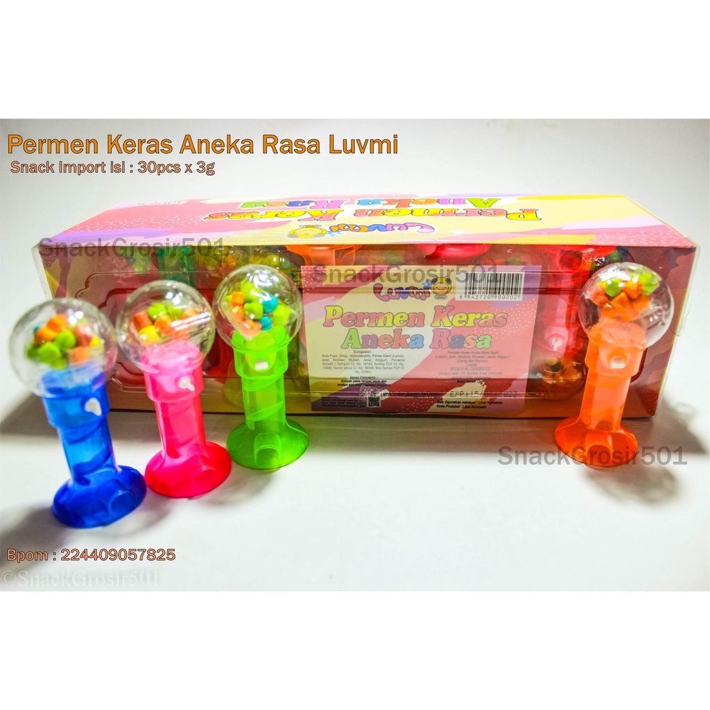 Permen Keras Aneka Rasa Luvmi