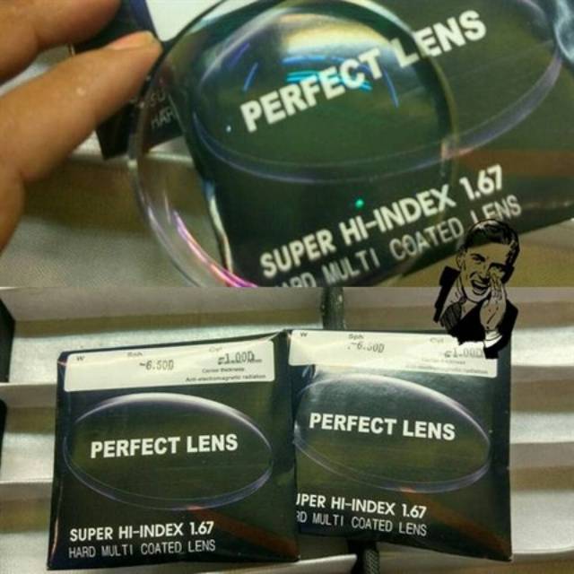 Lensa tambahan super tipis buat minus 5 s/d minus 10