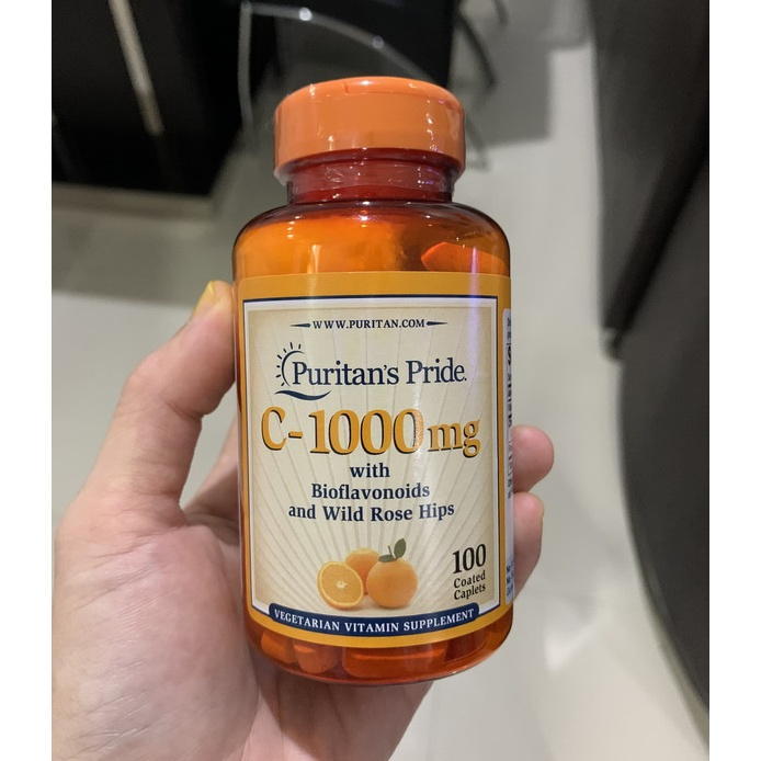 Puritan's Puritan Pride Vitamin C 1000 1000mg Bioflavonoid Rose Hips