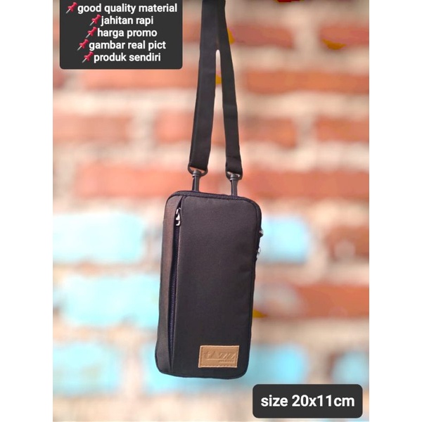 DOMPET HP/TAS HP SELEMPANG GOOD QUALITY/SLING BAG PRIA WANITA KEKINIAN/TAS HP SIMPLE ELEGAN