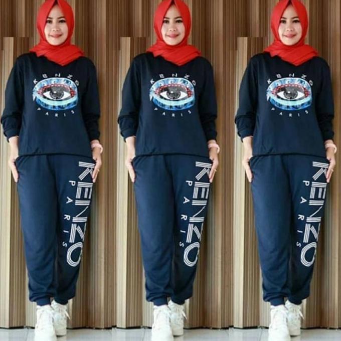 Setelan Eye Kenzo Paris Ladies -