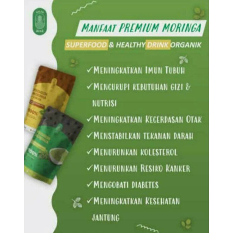 

MORINGA PREMIUM SUPERFOOD DAN FACEMASK DAUN KELOR