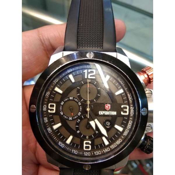 preloved jam tangan original expedition E6684M