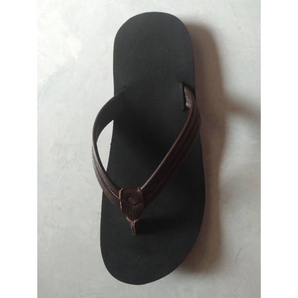 Sandal Kulit Asli / Sandal Pria kulit / Sandal jepit