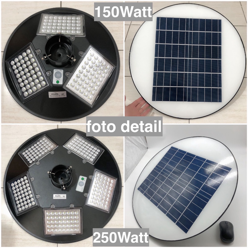 Lampu Jalan Solar Cell Lampu Taman Solar Panel 150 WATT 250 WATT Kualitas Bagus