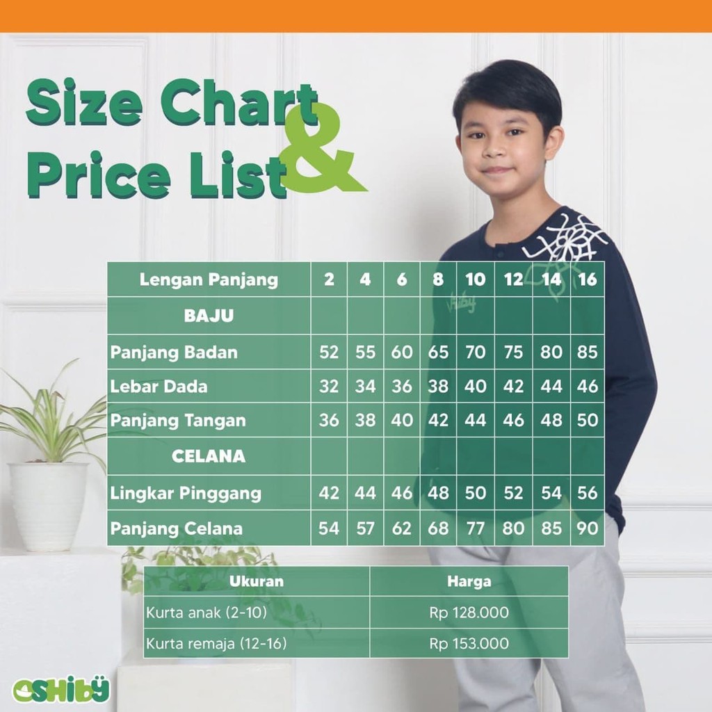 Kurta anak&remaja oshiby Terbaru