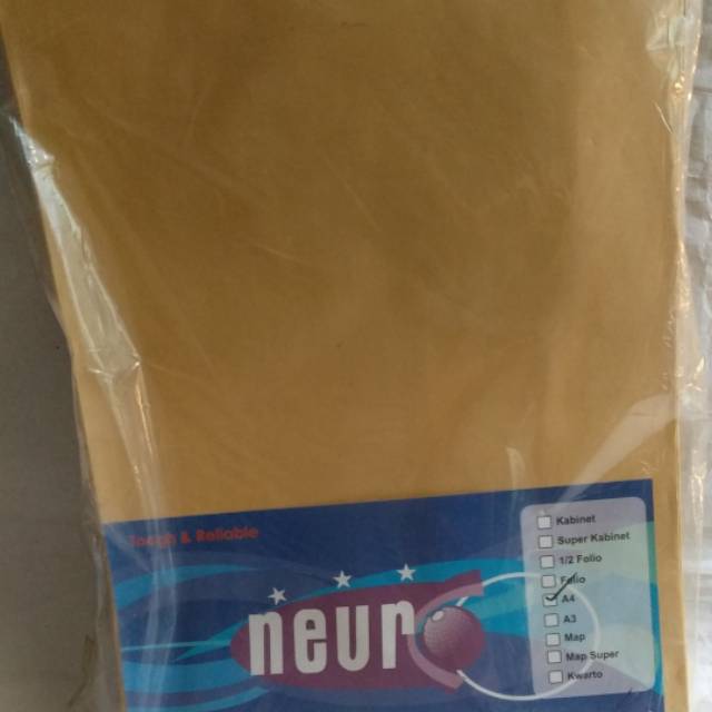 

AMPLOP COKLAT NEURO A4