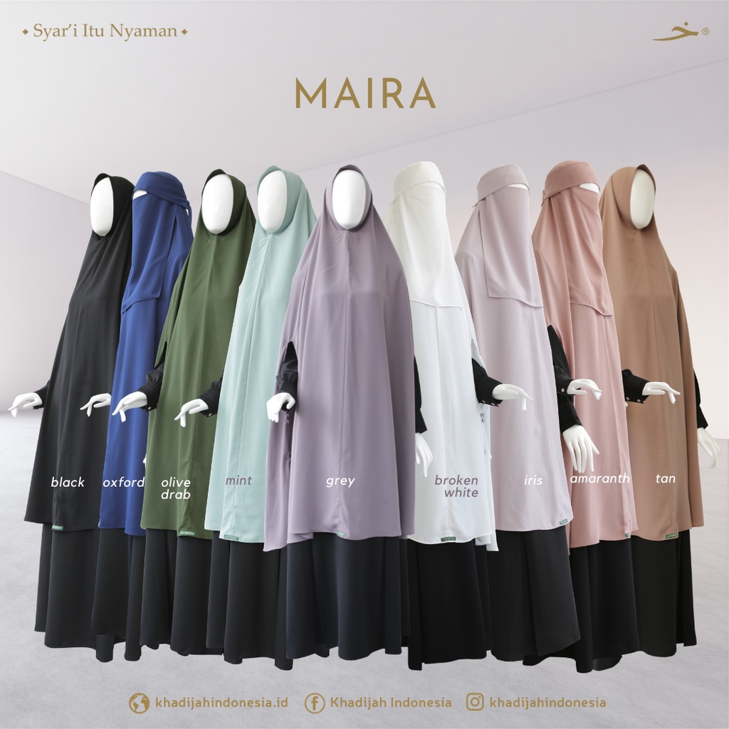 Khimar Maira - Khadijah Indonesia