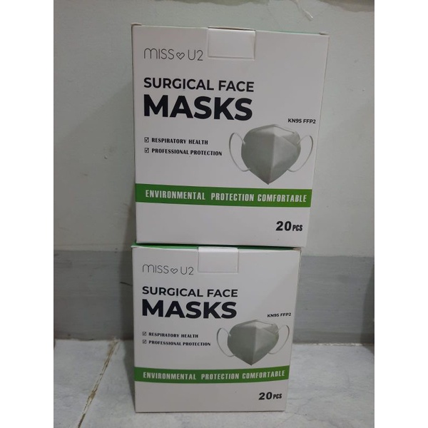 Masker Miss U2 KN95 Surgical Mask KN 95 Medis MissU2