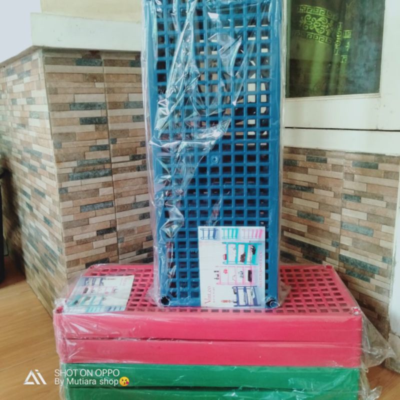 rak sepatu 4 susun/ rak sepatu plastik/ organizer sepatu/ box sepatu/ tempat sandal/ rak sandal/ rak