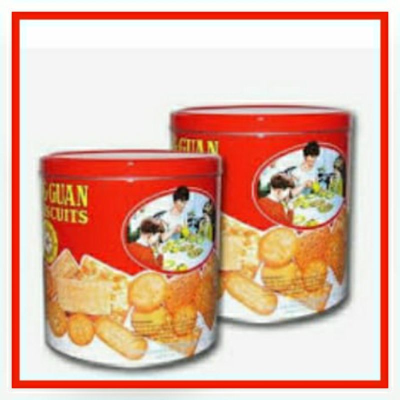 

KHONG GUAN BISCUIT KALENG BULAT 650 gram