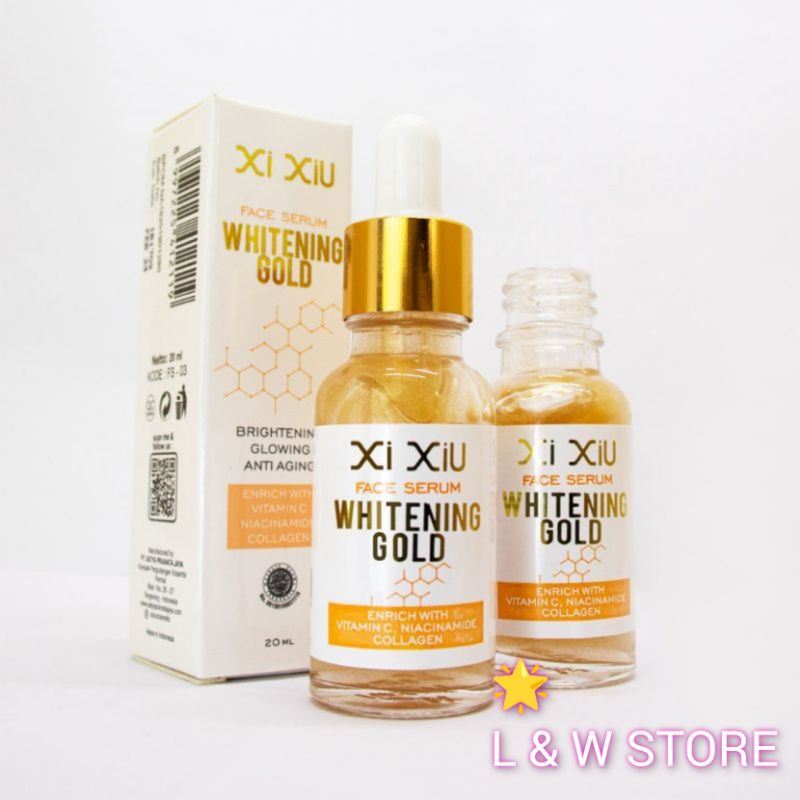 Xi Xiu Face Serum Whitening Gold /Glowing Serum Whitening Gold Serum Whitening