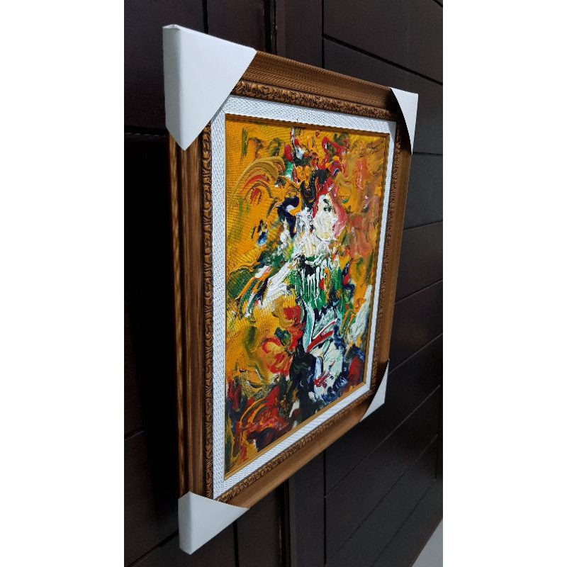 Lukisan Penari Bali Karya Aam Rachmansyah - Rachmansyah - Lukisan Bali