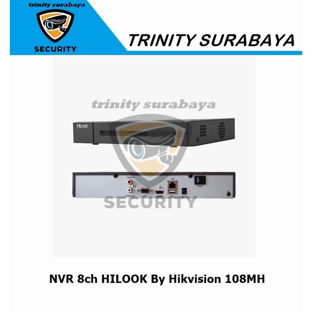 NVR 8ch HILOOK By Hikvision 108MH-D