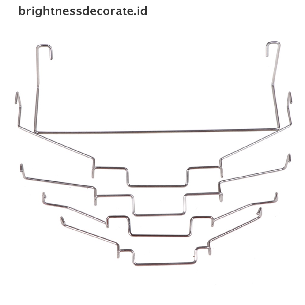 1 Pasang Bracket Buckle Elastis Bahan Baja Untuk Kipas Pendingin Cpu