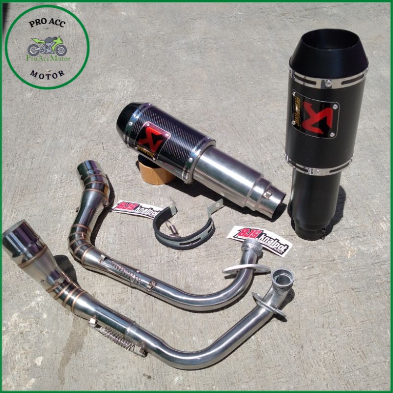 Knalpot akrapovic Nmax Aerox 155 Vario Beat street Scoopy new Xride mio soul Adv pcx Genio