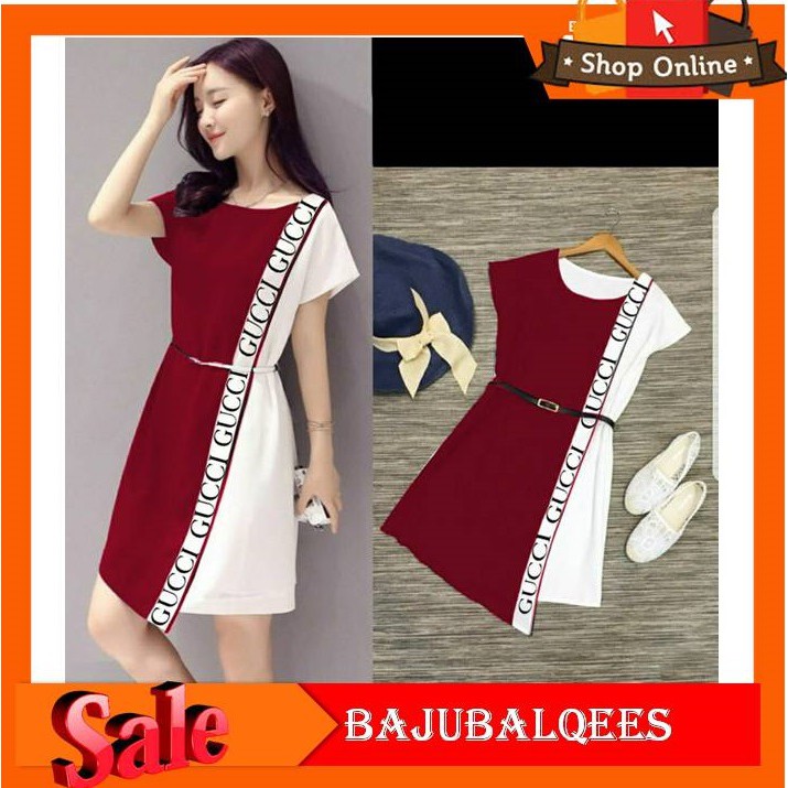 BAJU WANITA TERBARU 2020 TERMURAH BAJU WANITA KEKINIAN DRESS ESMERALDA DRESS PESTA DRESS NATAL MURAH