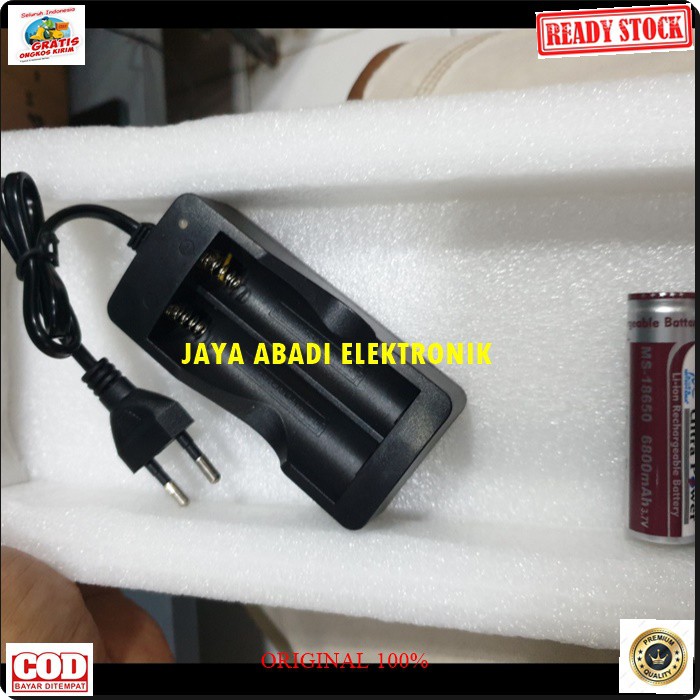 G411 SET DESTOP ADAPTOR DAN BATERAI VAPE VAPOR 18650 3.7 V 6800 MAH CAS CASAN BATERAI SENTER POWERBANK PB KOMPLIT SET LENGKAP ADAPTER CHARGER BATOK TRAVEL POWER SUPPLY SWITCHING PAKET SEHINGGA LEBIH HEMAT DAN TERJANGKAU