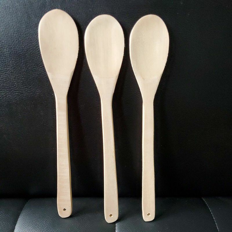 irus/ Sodet Spatula Kayu Bulat