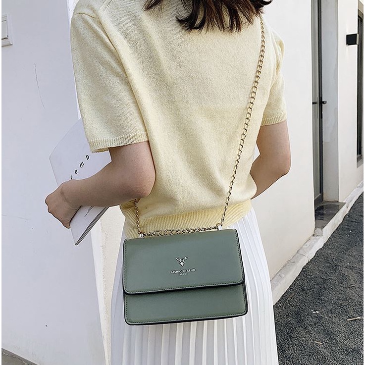 MARKAS  MS1437 Tas Selempang Wanita Korea Rantai Handbag