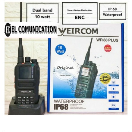 HT WEIRCOM WR 88 PLUS DUALBAND WATERPROOF WEIRCOM WR88PLUS WR 88PLUS