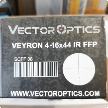 TELESKOP VECTOR VEYRON 4-16X44 IR FFP TERBARU TITIK NYALA