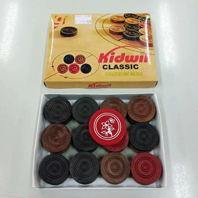 Ready oke] coin koin karambol kayu kidwil original carambol biji import crambol