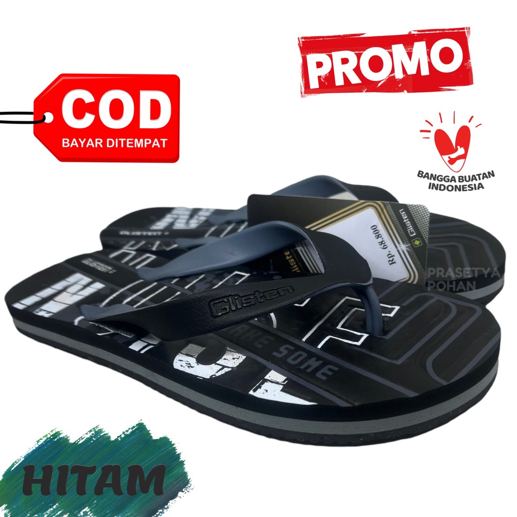 Sandal Pria Distro Keren Harga Terjangkau - Sendal Jepit Pria Distro Nyaman Digunakan