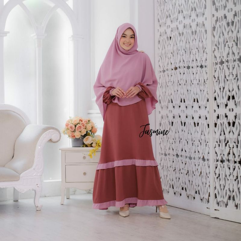 GAMIS SET KHIMAR | NABILA SET SYARI