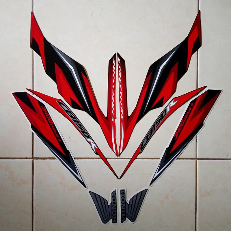 striping lis stiker standar ori cb150r 2019-2020 stiker ori cb150r striping cb 150 R 2019 2020