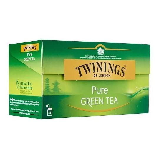 

twinings pure green tea 25 bags