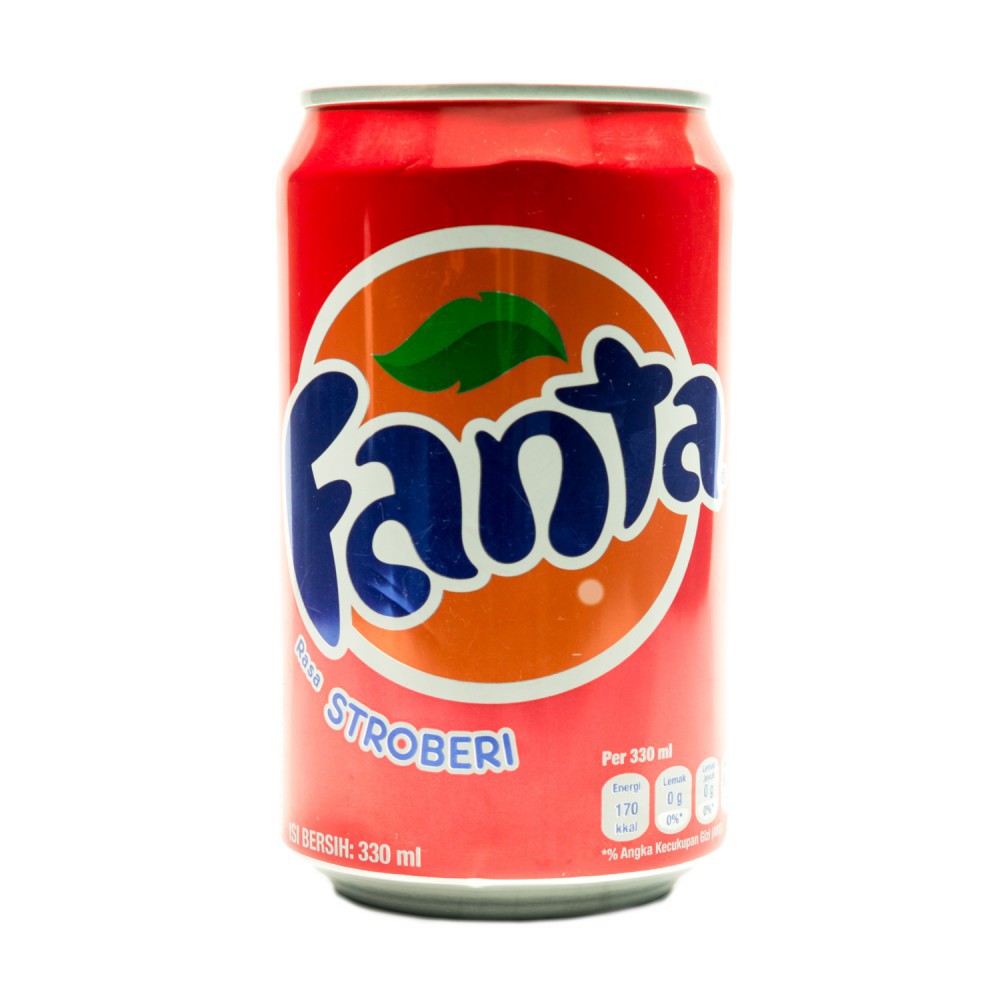  Fanta  Strawberry 330ml Can Shopee Indonesia 