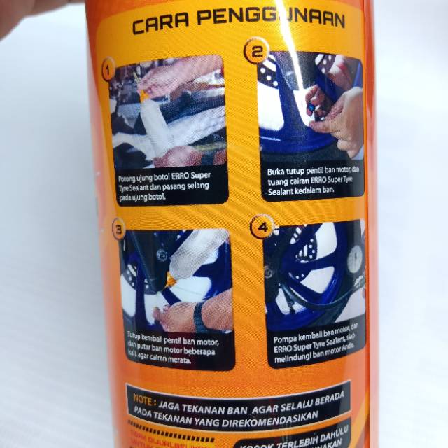 Cairan Anti Bocor Tubeless tubles Anti Ranjau 350ml erro