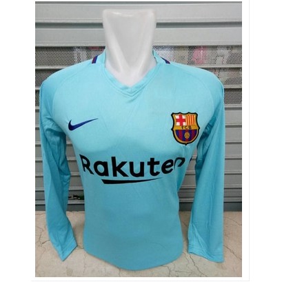 JERSEY BARCELONA AWAY LONG SLEEVE 2017/2018 GRADE ORI