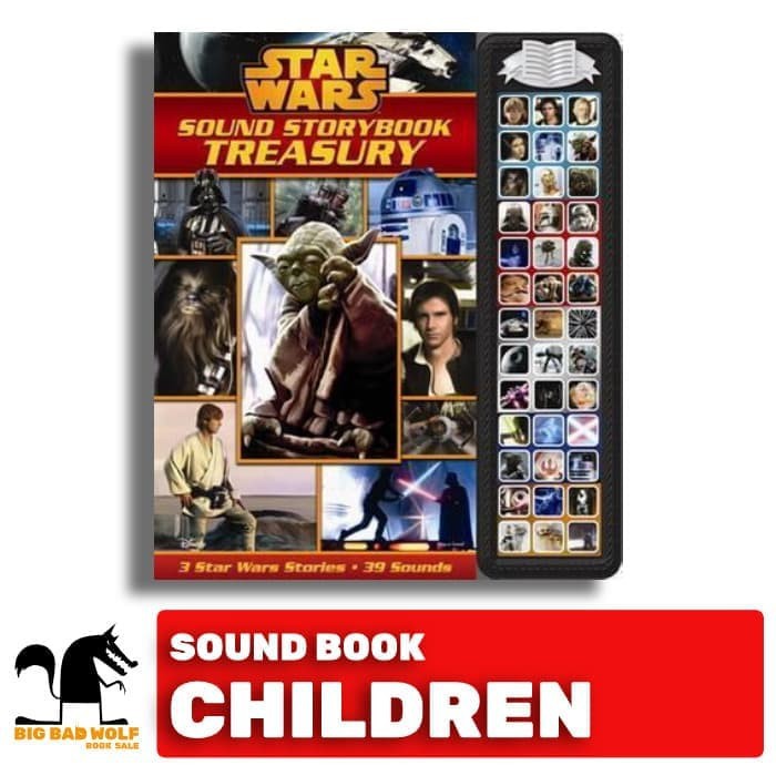 BUKU IMPORT ANAK - STAR WARS SOUND STORYBOOK TREASURY
