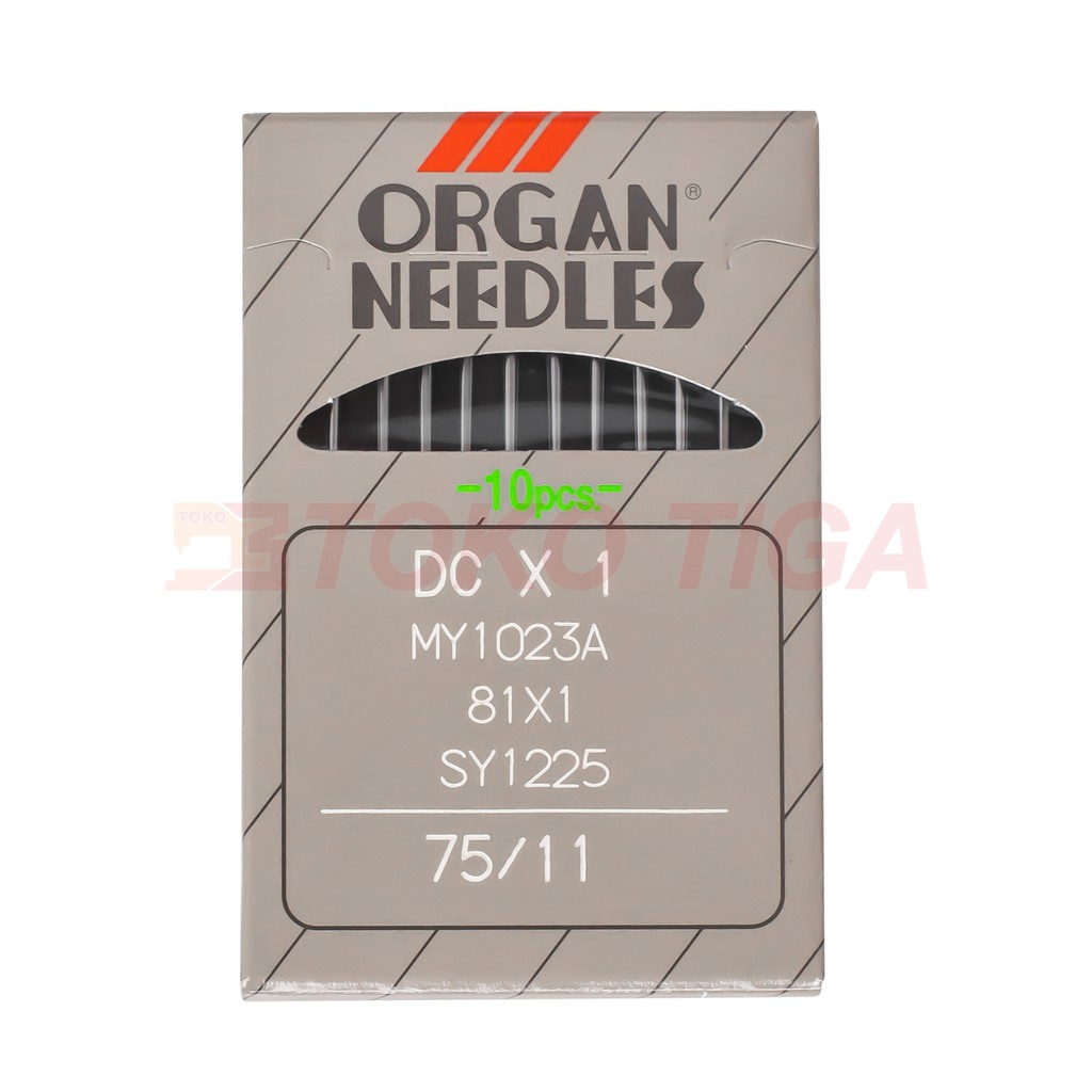 Jarum Organ/Organ Needles DCx1 (Mesin Obras Industri &amp; Tradisional)