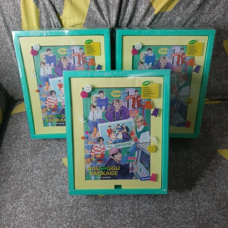 [READY] ENHYPEN GGU GGU DECO PACKAGE FULLSET UNSEALED RPC JAY SUNGHOON HEESUNG