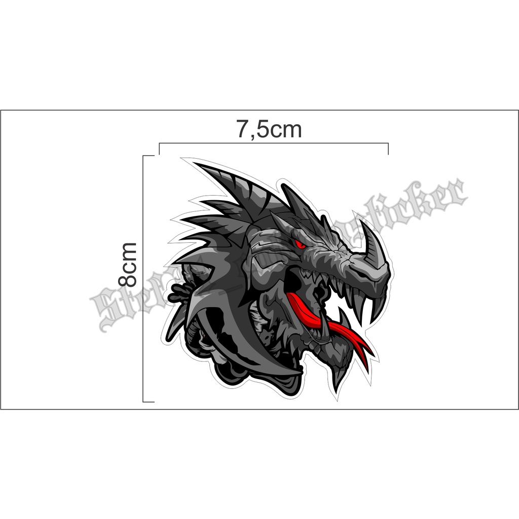 

sticker printing kepala naga