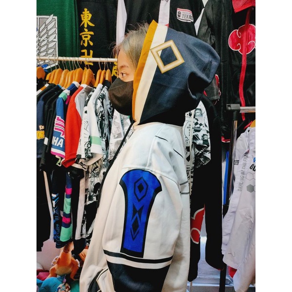 【AiVii】JAKET HOODIE ALBEDO GENSHIN IMPACT UNISEX PRIA WANITA