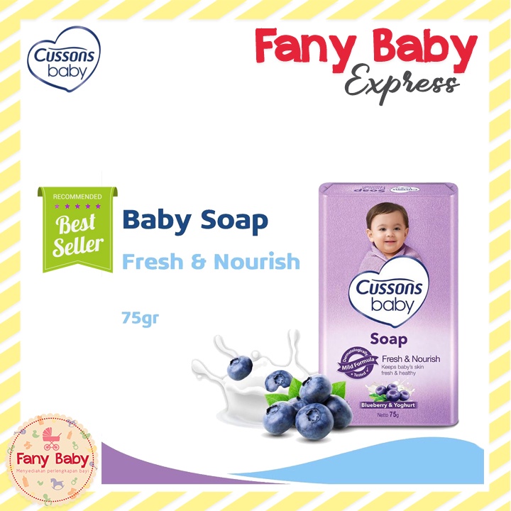 CUSSONS SOAP / SABUN BATANG ANAK 75GR - 100GR